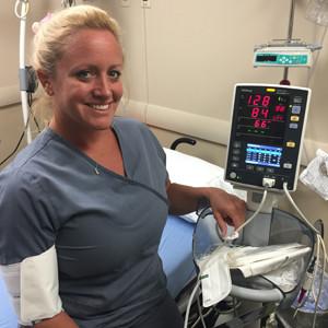 Blood pressure example photo